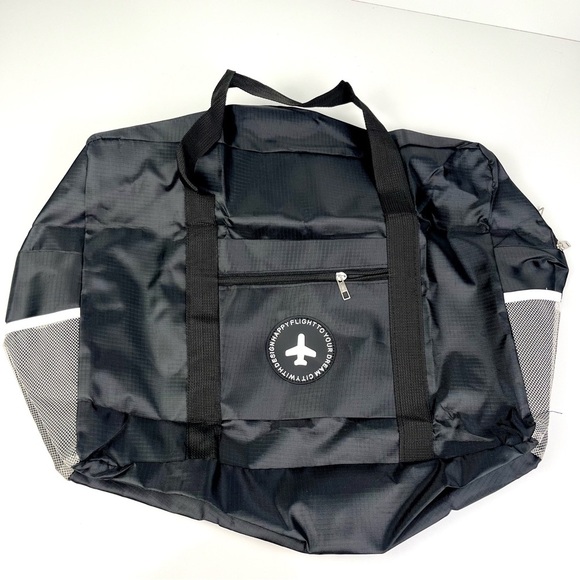 NEW Black Aircraft Duffel/Carry-On Bag – Large Capacity, Travel-Ready - Picture 4 of 6